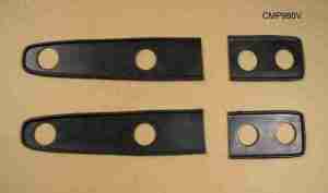 1937-38 Trunk Lid Hinge Gasket Set, 1-3/8”Wx7-1/2”, All 2dr/4dr Touring Sedan