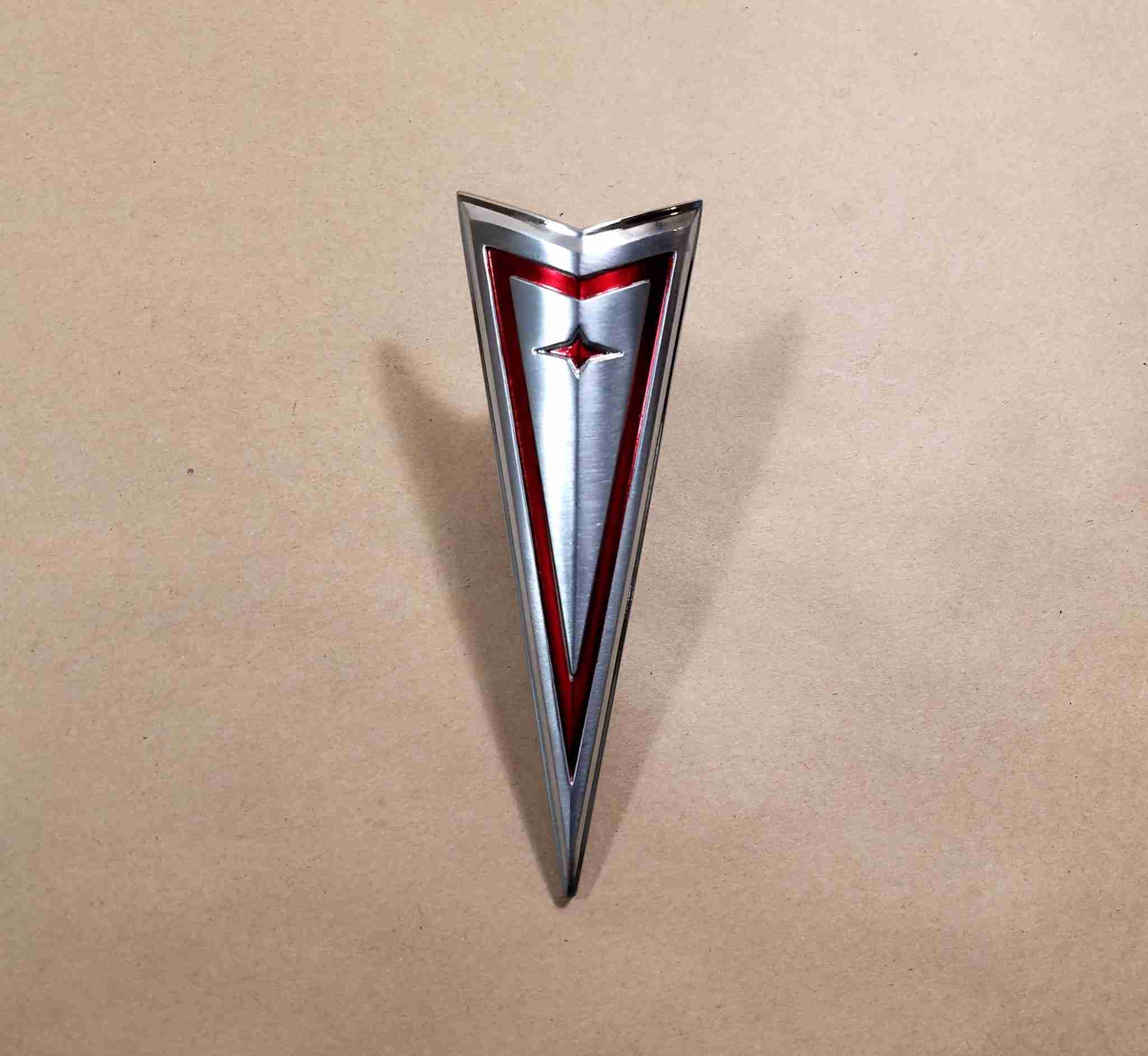 1970 Fullsize Front bumper arrowhead emblem – CPR Parts