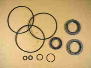 1957-58 Power Steering Gearbox Rubber Seal Kit, doesn't include square seal