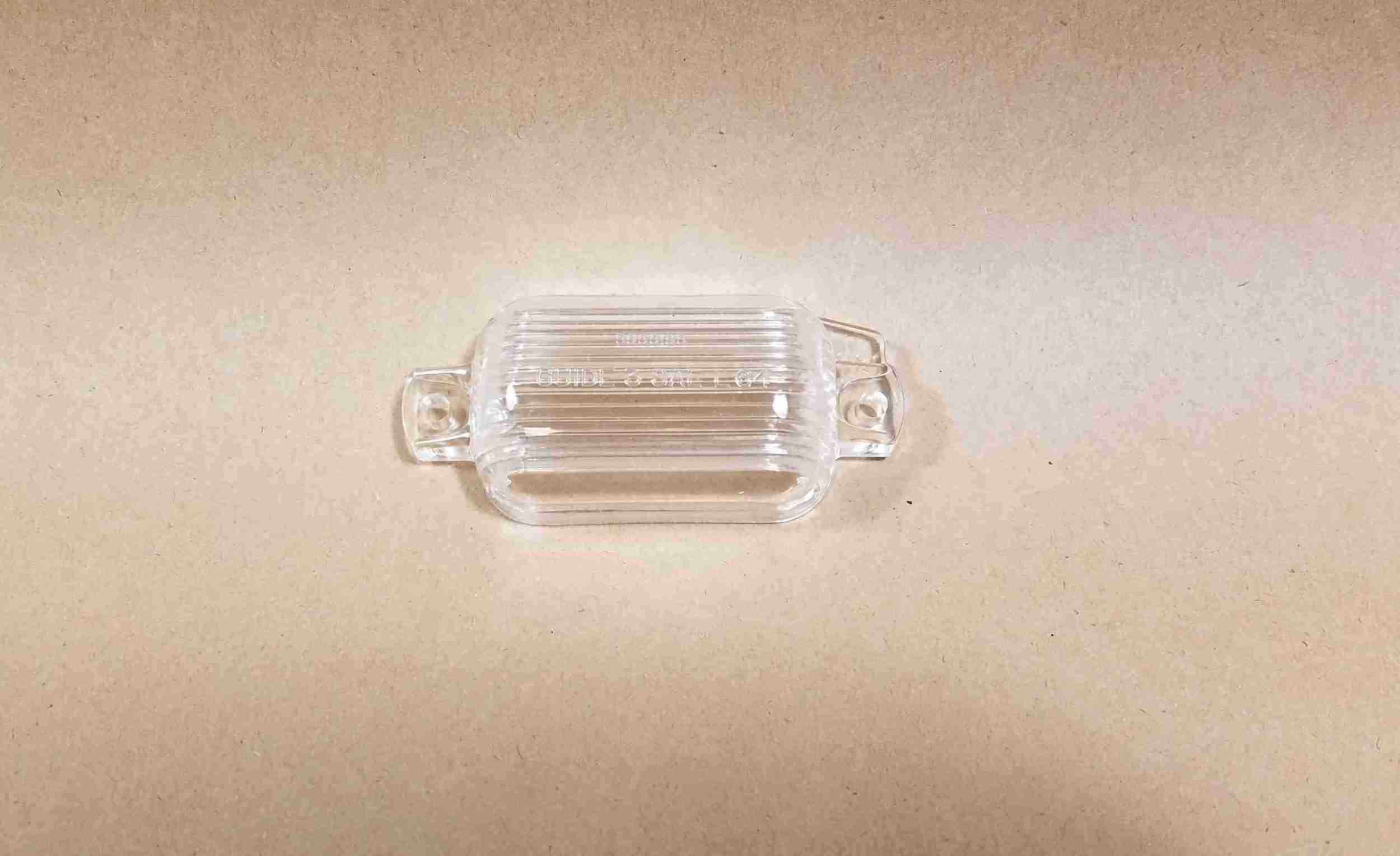 1963-73 All license plate lamp lens