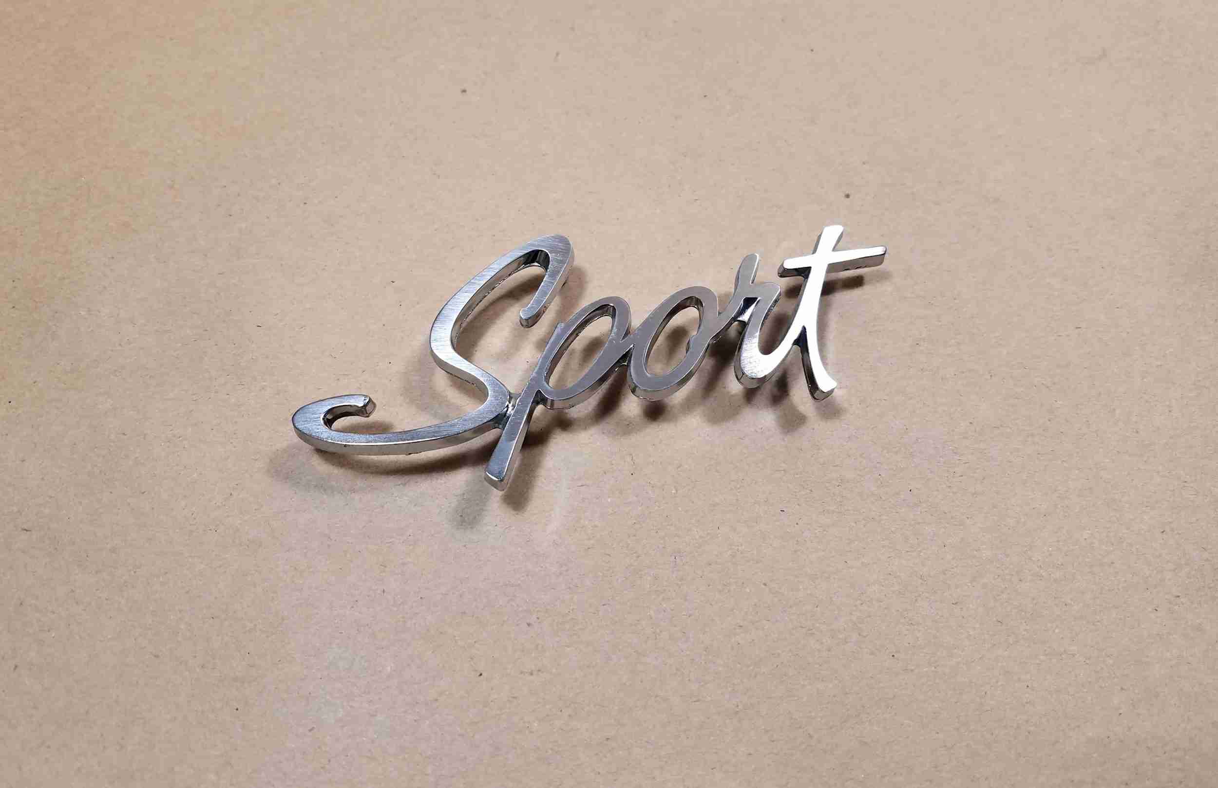 1971 Pontiac Lemans quarter panel emblem "Sport"