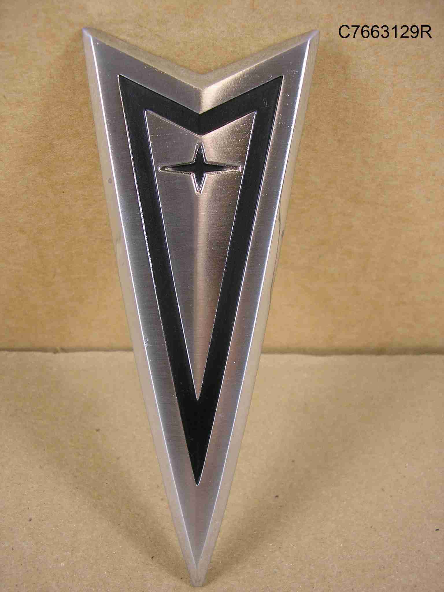 1967-68 Front bumper Arrowhead, Firebird with chrome bumper – CPR Parts