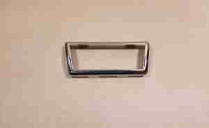 1964-72 Brake Pedal Trim Plate, 1964-72 All A & G AT, 1969 All F AT, also 9775556