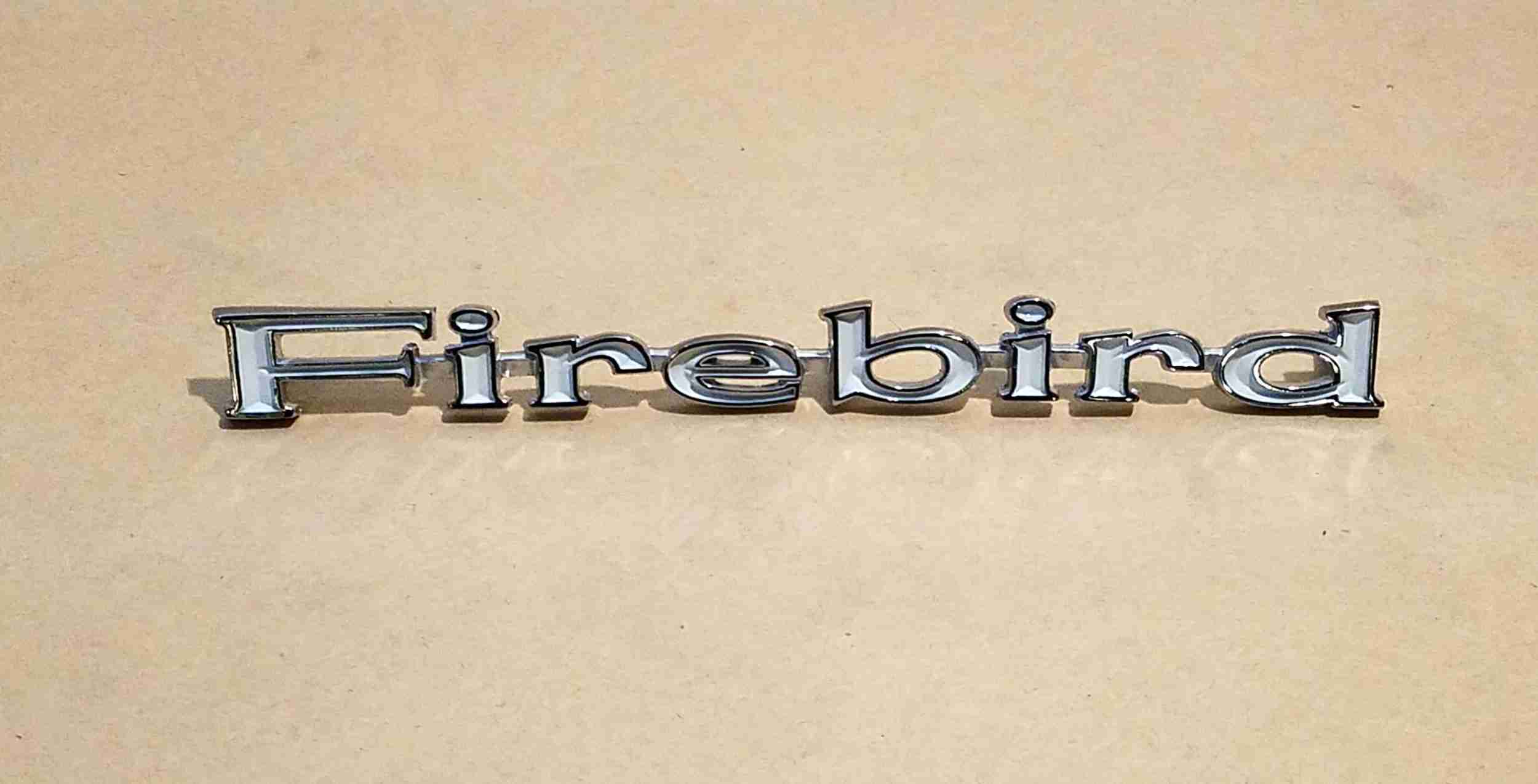 1967-68 Firebird Emblem