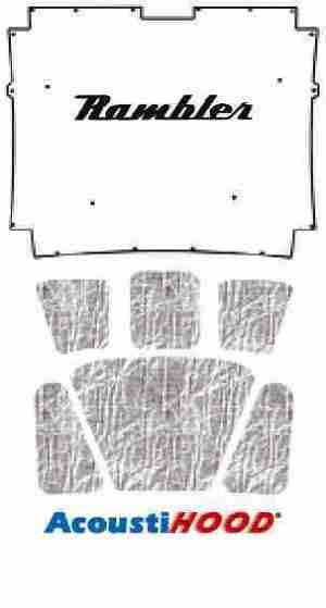 1963-64 AMC Rambler Classic Under Hood Cover with A-040 Rambler
