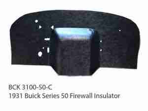 1931 Buick Series 50 Firewall Pad