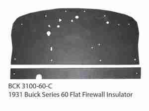 1931 Buick Series 60 Flat Firewall Pad