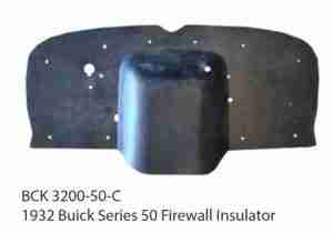 1932 Buick Series 50 Firewall Pad