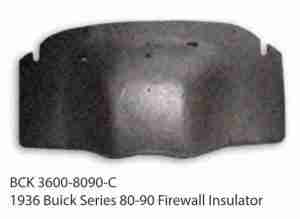 1936 Buick Series 80-90 Firewall Pad