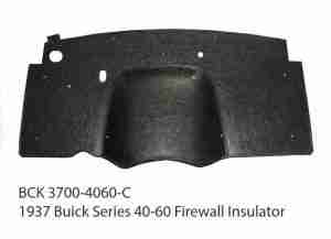 1937 Buick Series 40-60 Firewall Pad