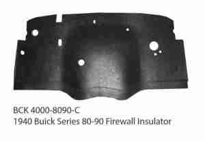 1940 Buick Series 80-90 Firewall Pad