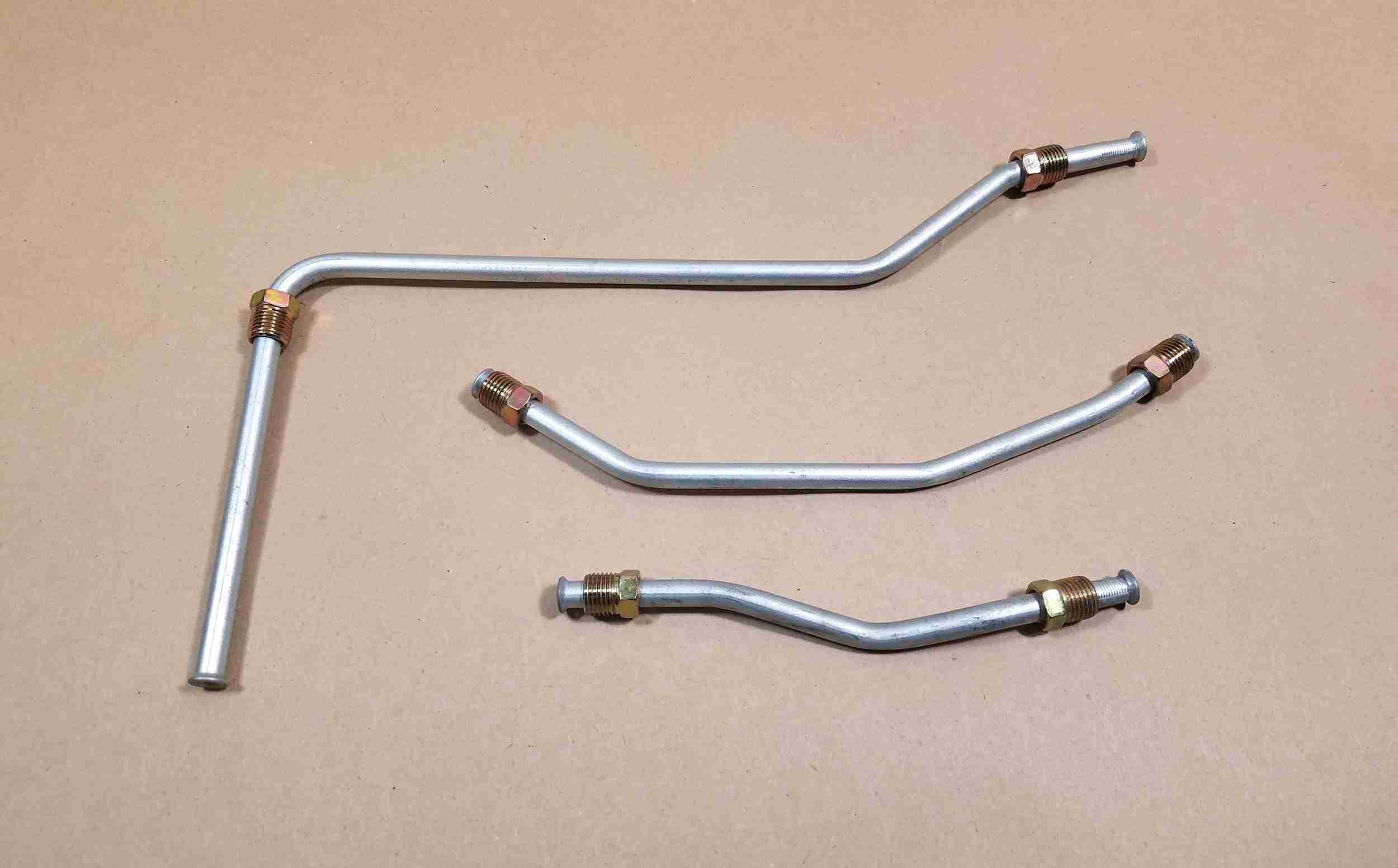 1958 Tri Power Fuel line set, Lines only, no fittings