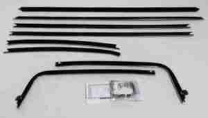 1970-72 AUTHENTIC 8 Piece Felt Kit, Buick Skylark 2 Door Hardtop