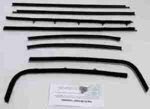 1970-72 AUTHENTIC 8 Piece Felt Kit, Buick Skylark 2 Door Sedan