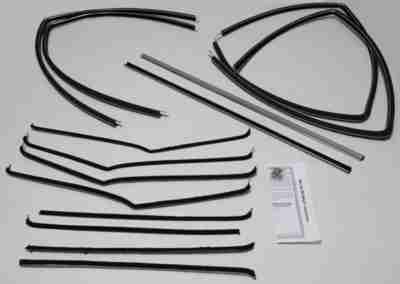 1955 57 AUTHENTIC 14 Piece Felt Kit Chevy Fullsize Deluxe 4 Door