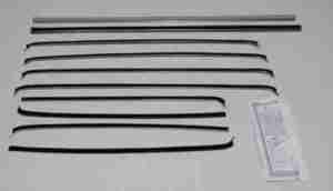 1955-57 AUTHENTIC 10 Piece Felt Kit, Chevy Bel Air 4 Door Wagon