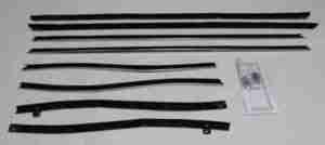 1969-70 AUTHENTIC 8 Piece Felt Kit, Cadillac Deville Convertible