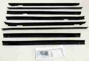 1980-89 AUTHENTIC 8 Piece Felt Kit, Cadillac Fleetwood & Deville 4 Door