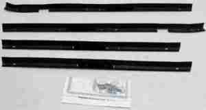 1977-79 Felt Kit 4 piece Felt Kit Outers Only, Cadillac Fleetwood Brougham 4 Door Sedan