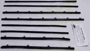 1966-67 REPLACEMENT 8 Piece Felt Kit, Chevy Chevelle 4 Door Sedan