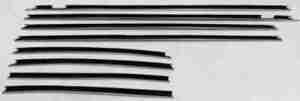 1969-70 REPLACEMENT 8 Piece Felt Kit, Chevy Impala 2 Door Hardtop