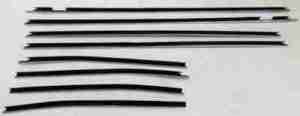 1969-70 REPLACEMENT 8 Piece Felt Kit, Chevy Impala Convertible