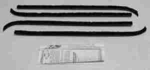 1955-59 AUTHENTIC 4 Piece Felt Kit Includes Inners & Outers, G.M. Chevy Truck