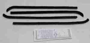 1960-63 AUTHENTIC 4 piece Felt Kit Includes Inners & Outers, G.M. Chevy Truck