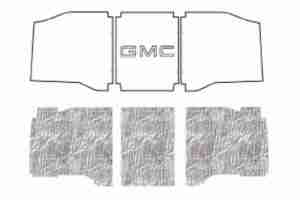 1960-66 GMC Truck Under Hood Cover with G-001 GMC