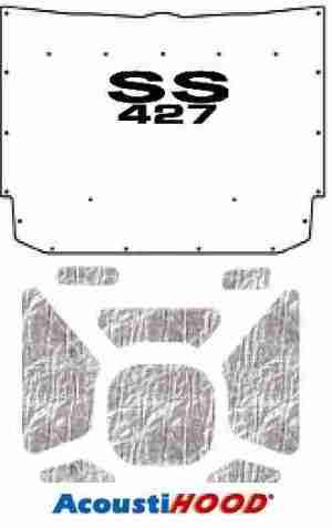 1964 Chevrolet Under Hood Cover with  G-SS427