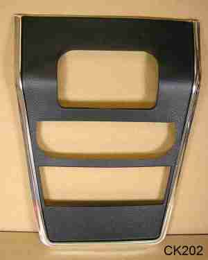 1967-68 F Center Dash Panel, 1967-68 Firebird w/o AC