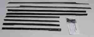 1962 AUTHENTIC 8 Piece Felt Kit, Chevy Impala 2 Door Hardtop