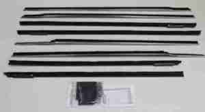 1961-62 AUTHENTIC 8 Piece Felt Kit, Chevy Impala 4 Door Hardtop