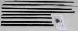 1962 REPLACEMENT 8 Piece Felt Kit, Chevy Impala 2 Door Hardtop