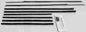 1963-64 REPLACEMENT 8 Piece Felt Kit, Chevy Impala 2 Door Hardtop