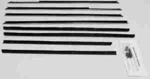 1963-64 REPLACEMENT 8 Piece Felt Kit, Chevy Impala 4 Door Hardtop