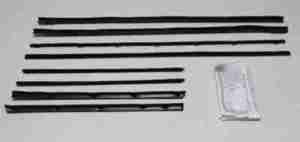 1962-65 AUTHENTIC 8 Piece Felt Kit, Nova & Chevy II Convertible