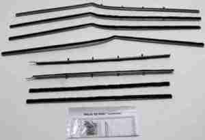 1964 AUTHENTIC 8 Piece Felt Kit, Oldsmobile 98 4 Door Hardtop