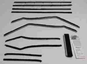 1958 AUTHENTIC 10 Piece Felt Kit, Pontiac Super Chief 2 Door Hardtop Sport Coupe